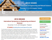 Tablet Screenshot of iseans.org
